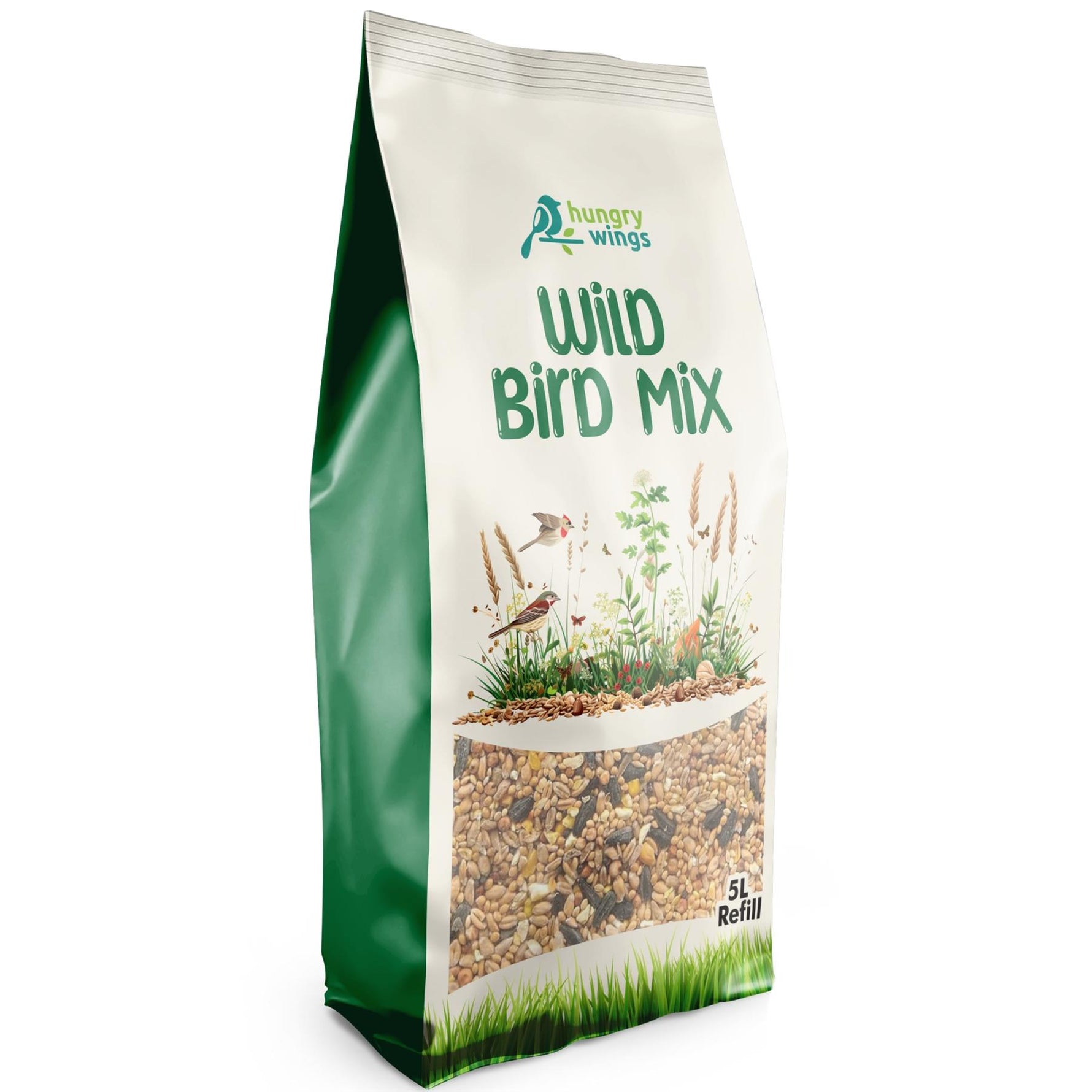 Hungry Wings Wild Bird Mix – 5L Bag