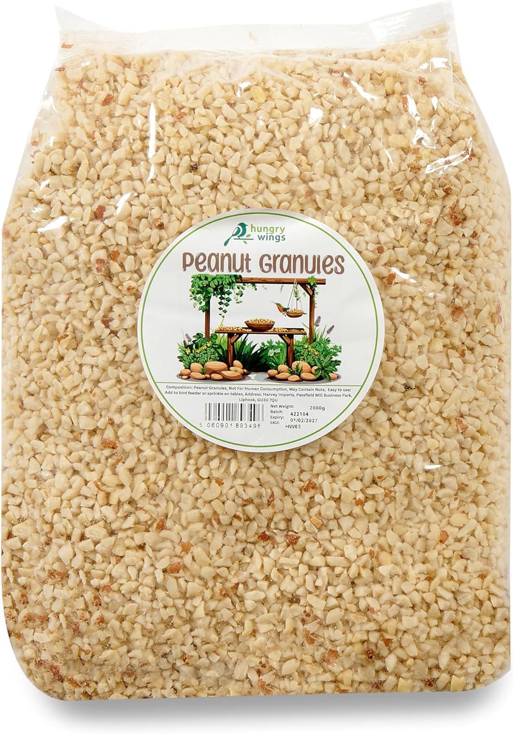 Hungry Wings Peanut Granules 2kg