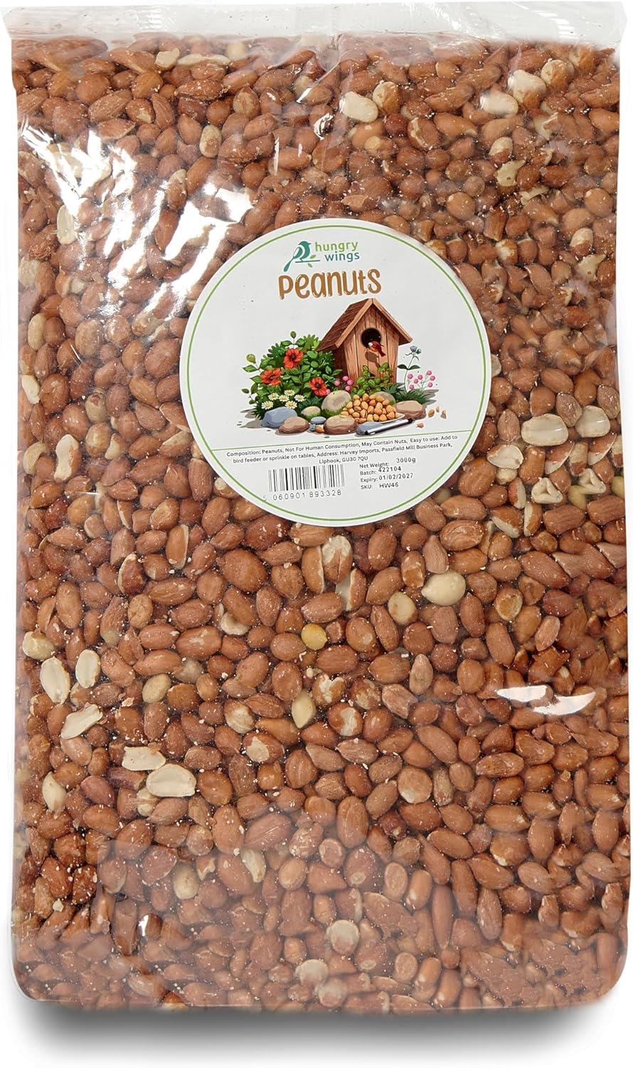 Hungry Wings Peanuts 3kg