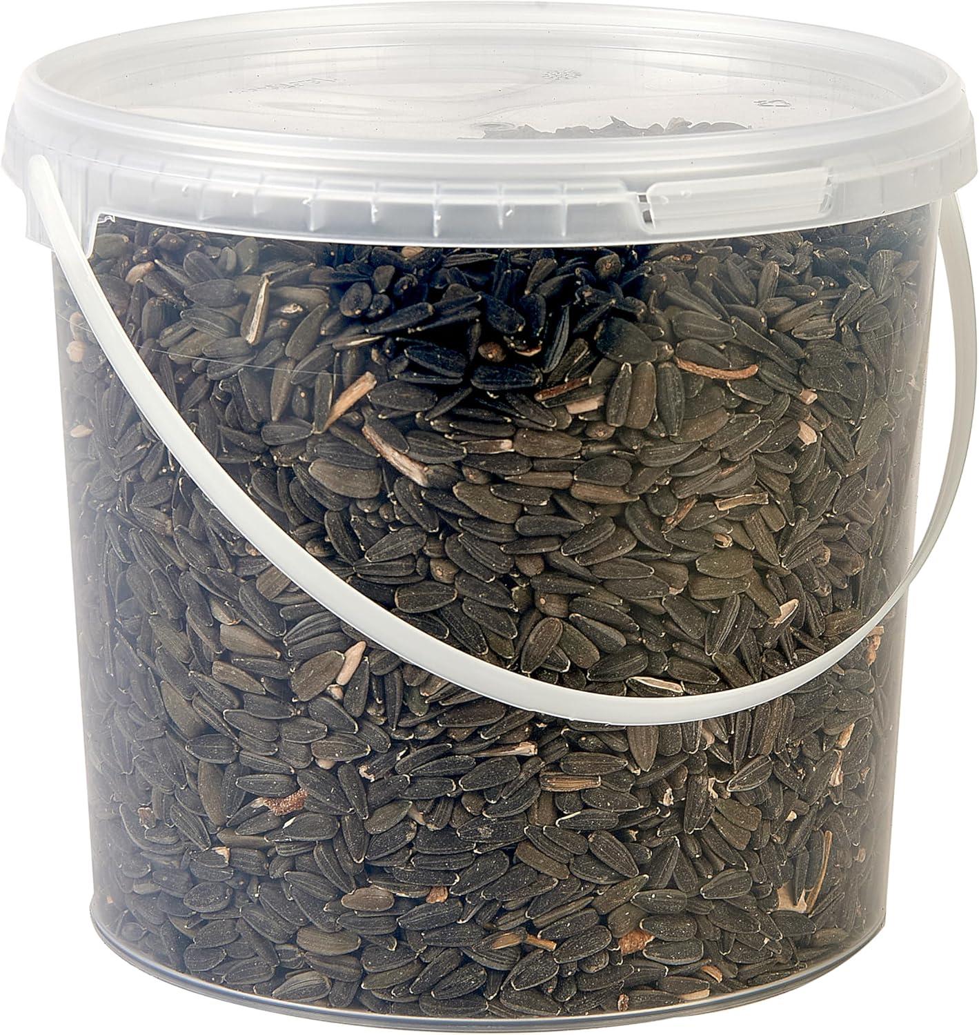 Hungry Wings Black Sunflower Seeds 2.5L Tub