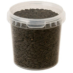 Hungry Wings Black Sunflower Seeds 1L Tub