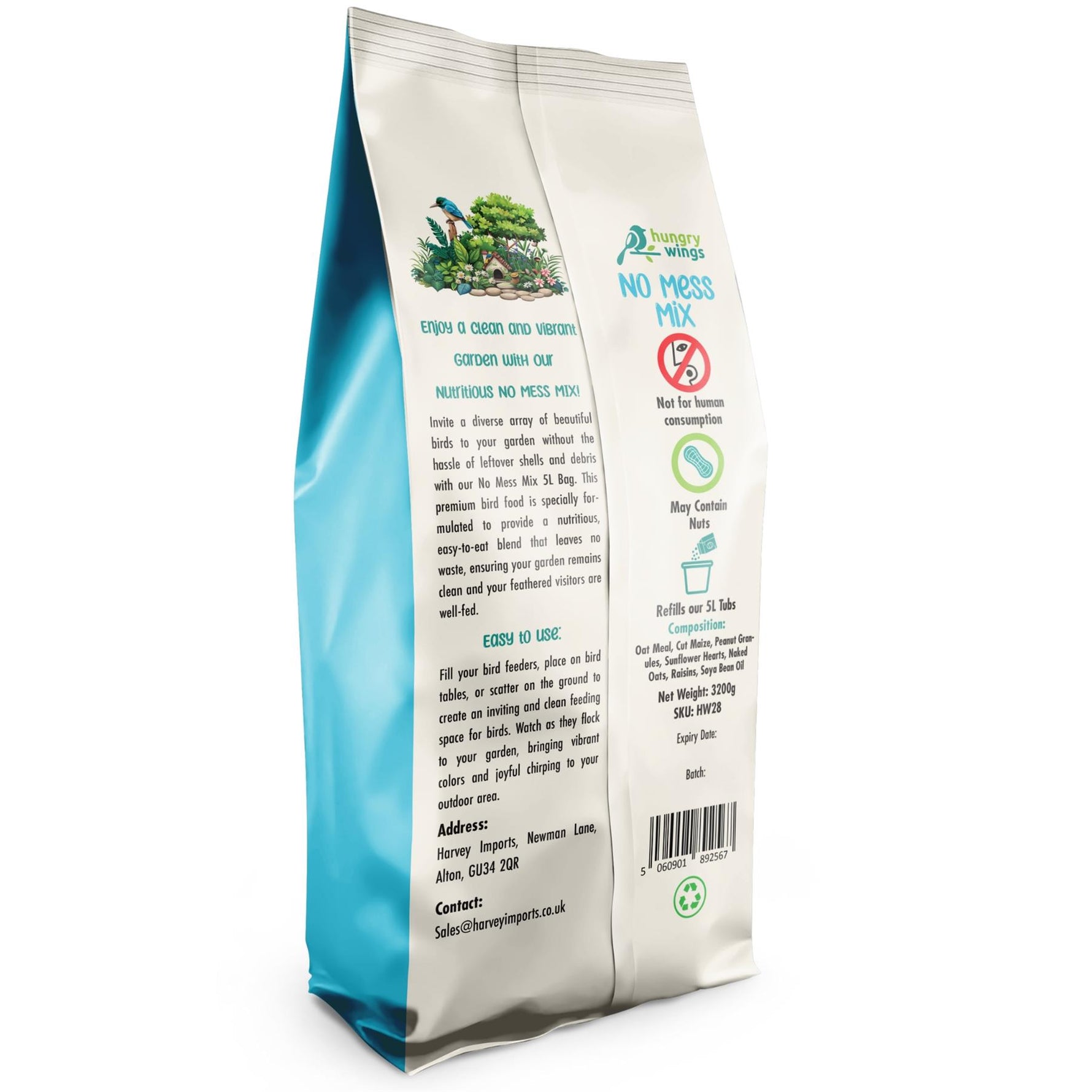 Hungry Wings No Mess Mix 5L Bag