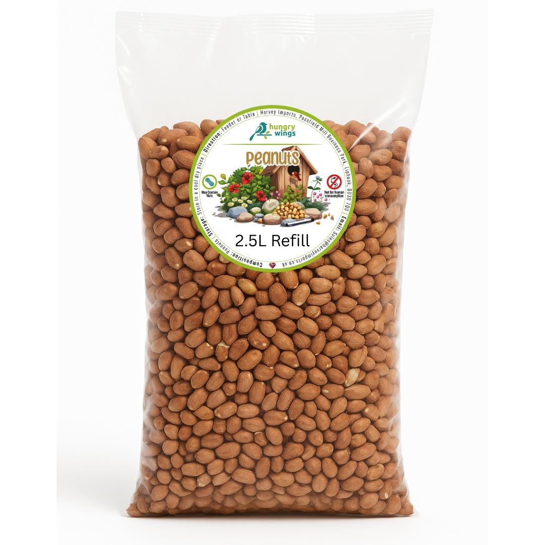 Hungry Wings Peanut Kernels 2.5L Refill