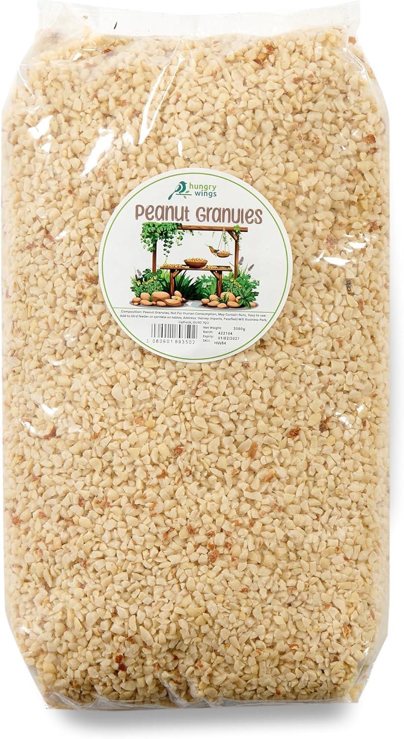 Hungry Wings Peanut Granules 3kg
