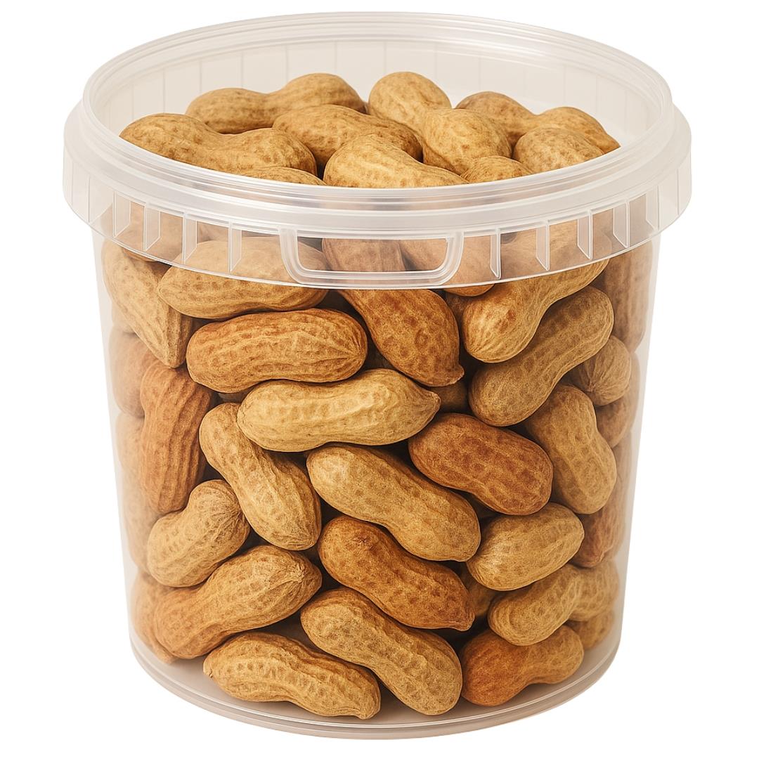 Hungry Wings Peanuts in Shell Bird Food 1L Tub