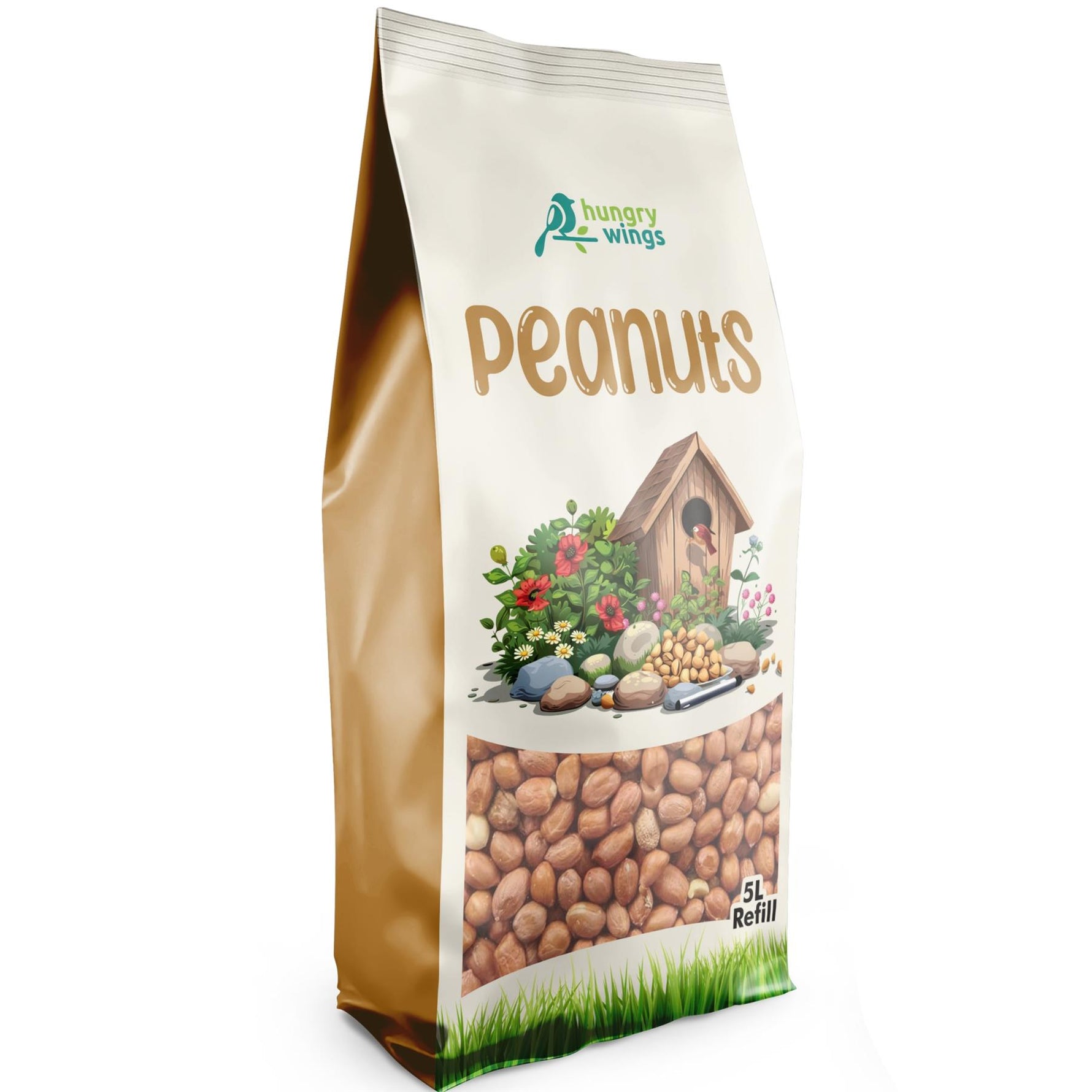 Hungry Wings Peanuts – 5L Bag